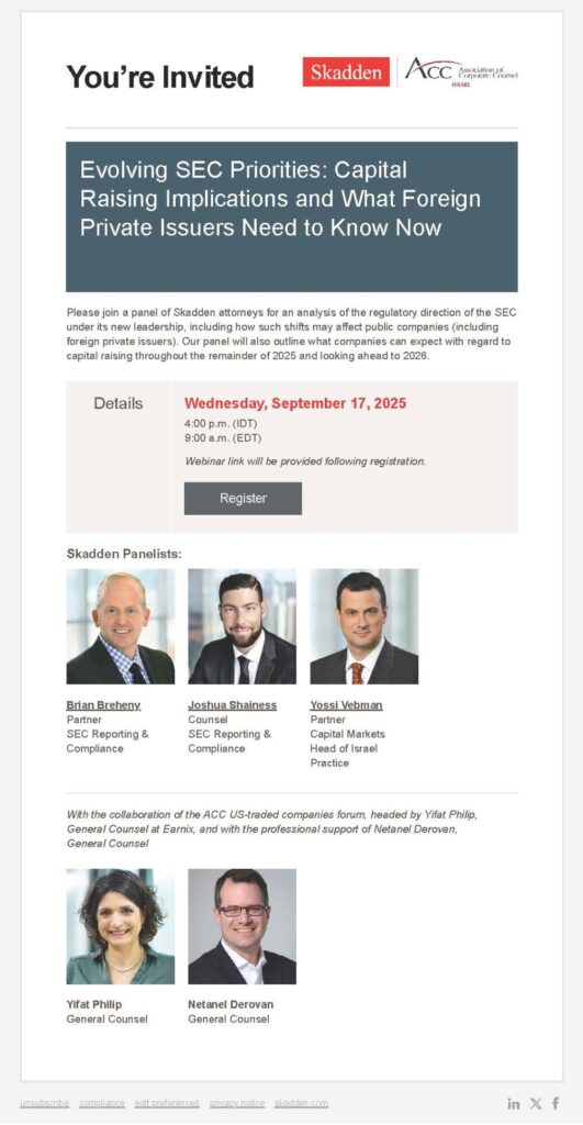 Evolving SEC Priorities | Skadden